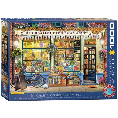 Eurographics Puzzle Der großartigste Buchladen der Welt 1000 Teile 1000 Teile - NEU