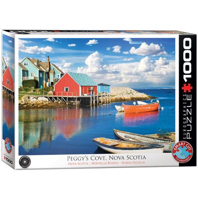 Eurographics Puzzle Fischerhütten in Peggy's Cove Nova Scotia 1000 Teile 1000 Teile