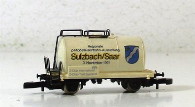 Spur Z Märklin mc Kesselwagen z-Club Saarland Sulzbach 1991 ohne OVP (6425F)