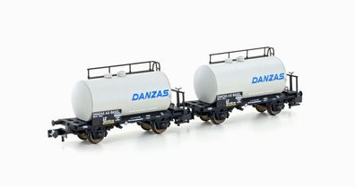 Hobbytrain N H24834 2er Set Leichtbau-Kesselwagen DB/Danzas, Ep. IV - NEU