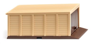 Wiking H0 1/87 114003 Selbstbau-Garage (3S) - blassbraun/elfenbein - OVP NEU