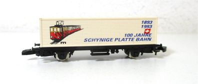 Märklin Z mini-club Containerwagen 100 Jahre Schynige Platte Bahn (5939F)