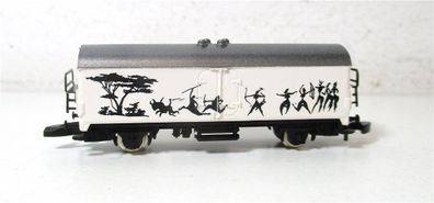 Märklin Z mini-club Sonderwagen Afrika Jagdszene aus Adventskalender (6244F)