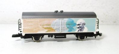 Märklin Z mini-club Sonderwagen Motiv Gandhi Indien aus Adventskalender (6246F)