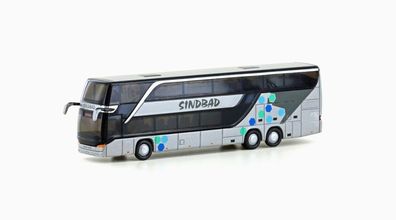 Lemke N LC4486 Setra S 431DT Sindbad (PL), metallic - NEU