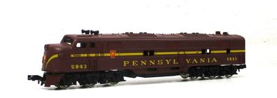 Con-Cor N 2849 Diesellok EMD E7 A-Unit Pennsylvania #5843 DUMMY OVP (1852F)