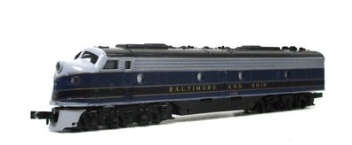 Con-Cor N 2722 Diesellok EMD E8 Baltimore & Ohio #1442 Analog OVP (2056F)