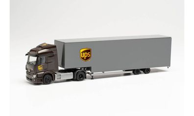 Herpa 1/87 314244 MB Actros SS 2.3 Jumbo-SZ UPS - NEU