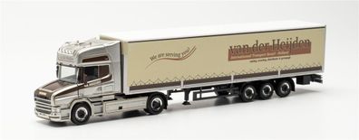 Herpa 1/87 314688 Scania Hauber mit BW Van der - NEU