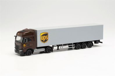 Herpa 1/87 315036 Iveco S-Way LNG Ko-Sz UPS - NEU