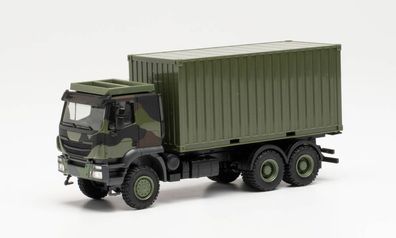 Herpa 746793 Iveco Trakker, ont. FlecktarnBW - NEU