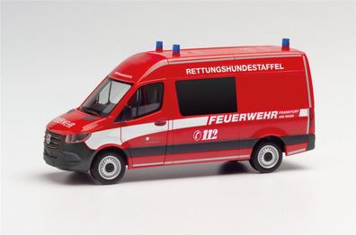 Herpa 1/87 096881 MB Sprinter`18 Halbbus FW Fra - NEU