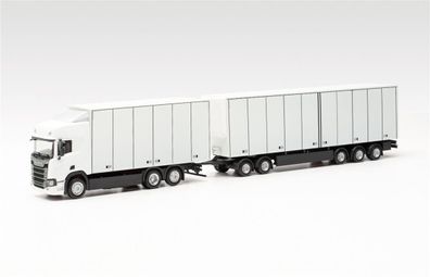 Herpa 1/87 315517 Scania CR 20 SchwCo, weiß - NEU