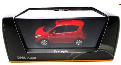 Modellauto 1:43 Schuco Opel Agila B rot OVP (5313F)