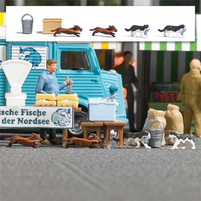 Busch H0 7993 Action Set: Kleine Diebe - NEU