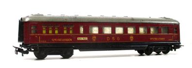 Märklin H0 346/2 Speisewagen Schürzenwagen DSG aus Blech (753F)