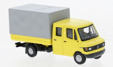 Brekina 36950 Mercedes L 307 D Doka, hellgelb, 1988, 1:87