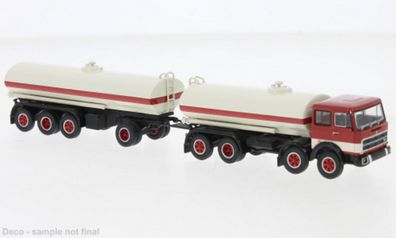 Brekina 58550 Brekina Starline, Fiat 691 Millepiedi, rot/weiss, 1970, 1:87