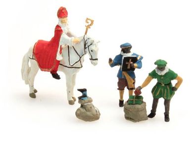 Artitec H0 387.041 Sinterklaas u. schwarz. Peter