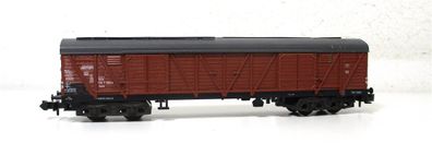 Minitrix N 13503 / 3503 gedeckter Güterwagen 272 7 022-0 DB (5789F)