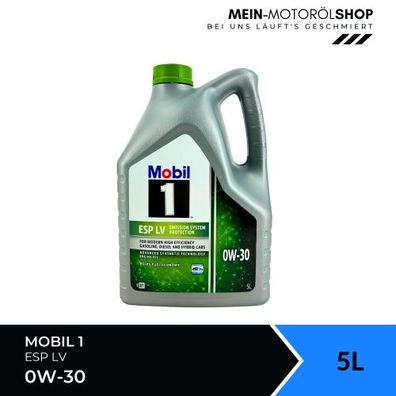 Mobil 1 ESP LV 0W-30 5 Liter