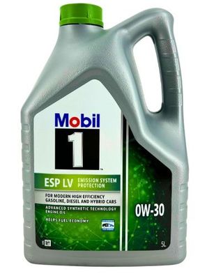 Mobil 1 ESP LV 0W-30 5 Liter