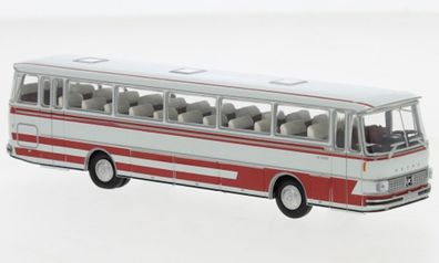 Brekina 56055 Setra S 150 H, hellgrau/rot, 1970, 1:87