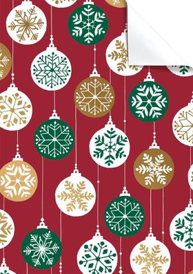 STEWO 2513 5899 20 Weihnachts-Geschenkpapier Gaetana, 50x70cm