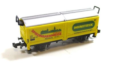 Minitrix N Güterwagen Schiebedachwagen Tcs Minitrix ohne OVP (Z208/08)