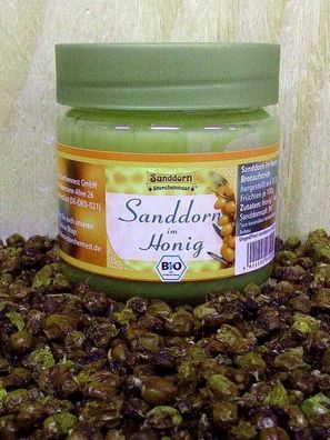 Sanddorn im Honig, Bio