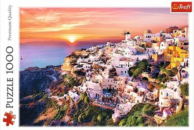 TREFL 10435 Puzzle Sonnenuntergang über Santorini - 1000 Teile