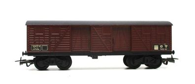 Jouef H0 653 gedeckter Güterwagen 4-achsig 267648 SNCF OVP (1294g)