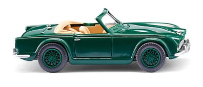 Wiking H0 1/87 081506 Triumph TR4 - moosgrün - NEU