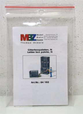 MBZ Spur N 84193 Gitterboxpaletten OVP (Z176-08h)