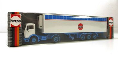 Modellauto H0 LKW Herpa Mercedes Benz SZ Kühlkoffer depot