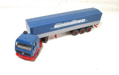 Wiking H0 1/87 24515 MB Grossraum Pritschensattelzug Spedition Dören in OVP