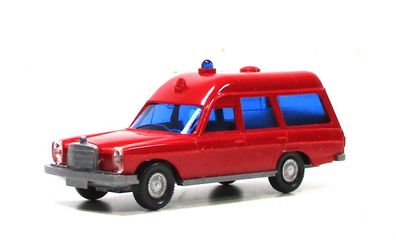 Modellauto H0 PKW Wiking Mercedes 200 Feuerwehr