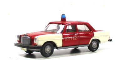 Automodell H0 Wiking Mercedes 200 Feuerwehr