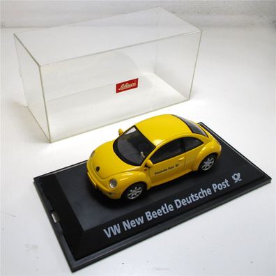 Modellauto 1:43 Schuco VW New Beetle Deutsche Post OVP (4958g)