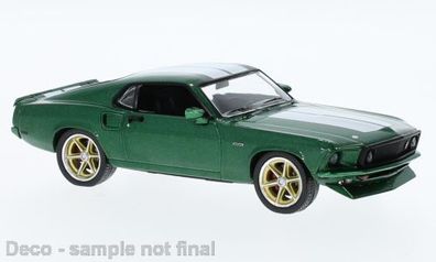 IXO 1:43 IXOCLC530N.22 Ford Mustang Custom metallic grün, 1969, -NEU