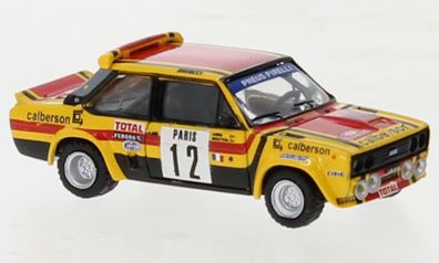 Brekina 22659 Fiat 131 Abarth, Monte Carlo, 1980, Calberson, #12, 1:87