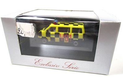 Modellauto H0 1/87 Herpa 182683 VW T4 Caravelle Vorfeldaufsicht