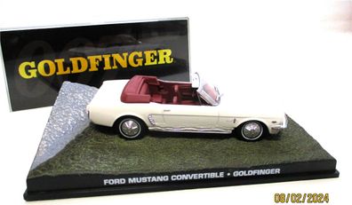 Modellauto 1:43 GE Fabbri James Bond 007 Ford Mustang OVP (954h)