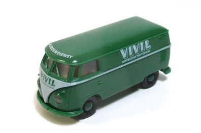 Brekina H0 1/87 VW T1 Kasten VIVIL- grün