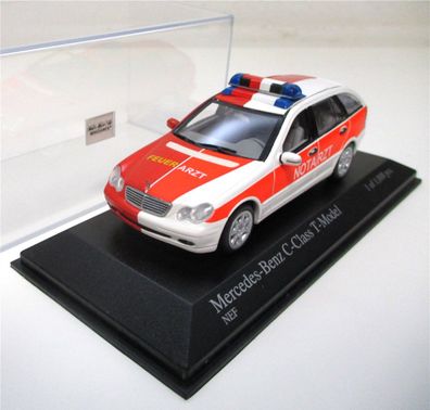 Modellauto 1:43 Minichamps 030190 MB C-Klasse T 2001 NEF OVP (5355h)