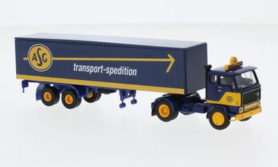 Brekina 85675 Volvo F 89 Koffer-SZ, 1972, ASG, 1:87