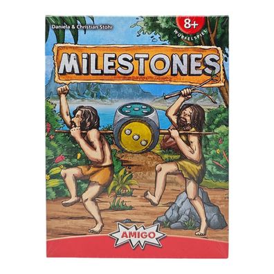 Milestones Amigo Kartenspiel Würfelspiel Gesellschaftsspiel Familie Neu + OVP