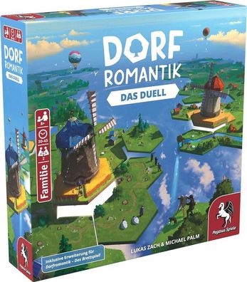 Pegasus Dorfromantik - Das Duell, Brettspiel