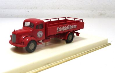 Brekina 1/87 H0 LKW MB Getränke-Pritsche Feldschlösschen OVP