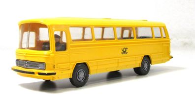 Wiking H0 1/87 Modellauto Bus MB O302 Bundespost ohne OVP (113-27)